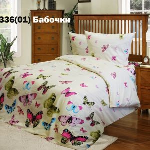 Постельное бельё бязь оптом Бабочки