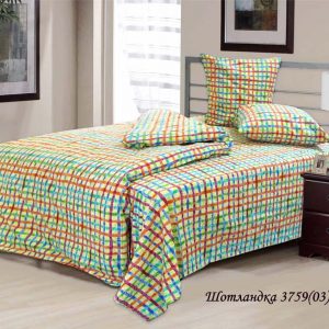 Постельное бельё бязь оптом Шотландка