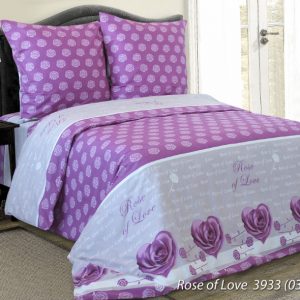 Постельное бельё бязь оптом Роза Любви